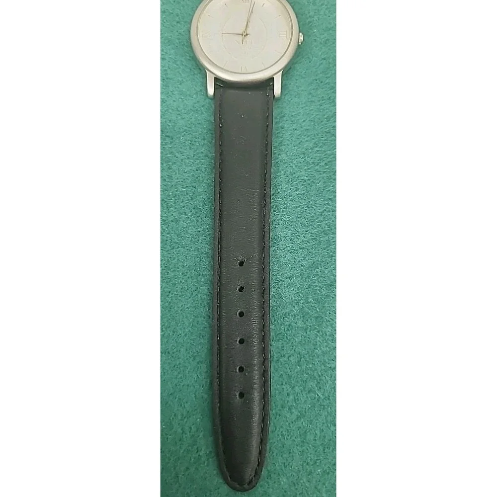 NTEU TEPAC President Circle Watch Genuine‎ Leather Watchband